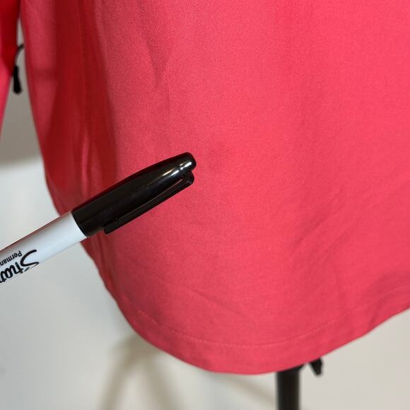 32 Degrees Paradise Pink Hooded Water Resistant Raincoat Rain Coat Zip Womens XS - Picture 10 of 12